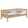 Sofa-lit en bois pin naturel – chambre d'enfant, style scandinave Nizio