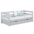 Sofa-lit avec tiroir en bois gris – chambre d'enfant, style scandinave Nizio