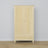 Wardrobe 2D1S clear pine – open drawer, spacious storage compartment, pine wood