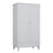 Wooden wardrobe 2D1S Scandi grey