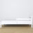 Barrière de protection en bois blanc dans le lit enfant – décoration scandinave