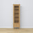 Oak display cabinet 1S 57 Scandi oak natural