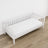Sofa-lit blanc dans la chambre d'enfant – décoration scandinave, en bois