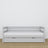 Sofa-lit avec tiroir pour matelas gris en bois – dimensions, Nizio