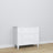 Commode 3S en bois blanc – plateau et détails, haute qualité Nizio Home