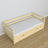 Sofa-lit avec tiroir en bois pin incolore – chambre d'enfant, décoration scandinave