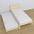 Lit avec tiroir pour matelas pin incolore en bois – dimensions, Nizio