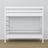 Lit superposé blanc en bois – vue de côté, Nizio Home