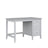 Wooden desk 3S Scandi grey