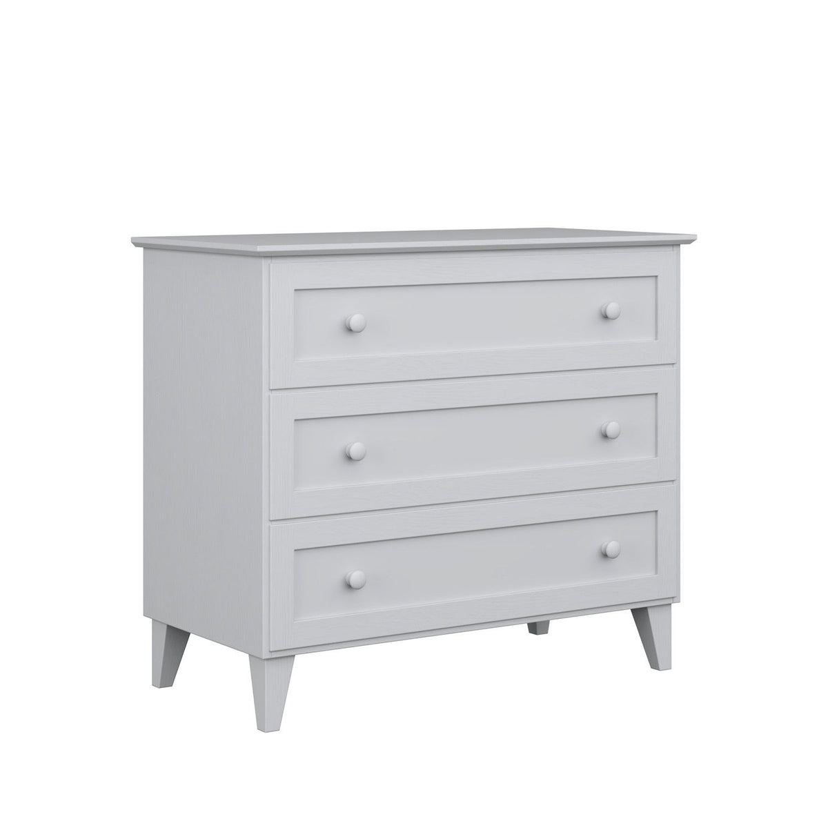 Commode 3S en bois gris 105 cm w chambre – décoration scandinave