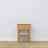 Bedside table with drawer N01 pine natural pine – bedroom, Scandinavian style