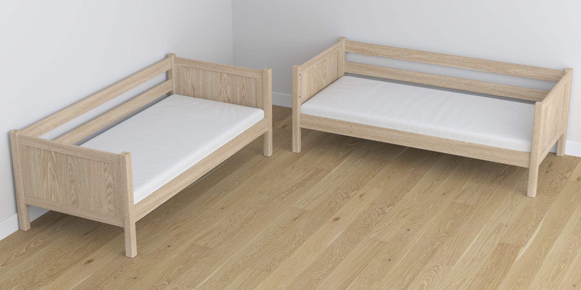 Sommier en pin Nizio Home – pour lits superposés et mezzanine
