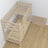 Lit superposé en chêne chêne blanchi z tiroir – décoration de chambre d'enfant scandinave
