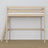 Lit mezzanine chêne blanchi – échelle i barrière en chêne, Nizio Home