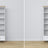 Wooden display cabinet 1S 57 Scandi white / natural oak