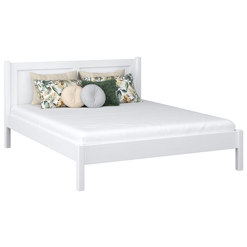 lit double N02 en bois dans la couleur sur commande RAL/NCS – bois massif, Nizio