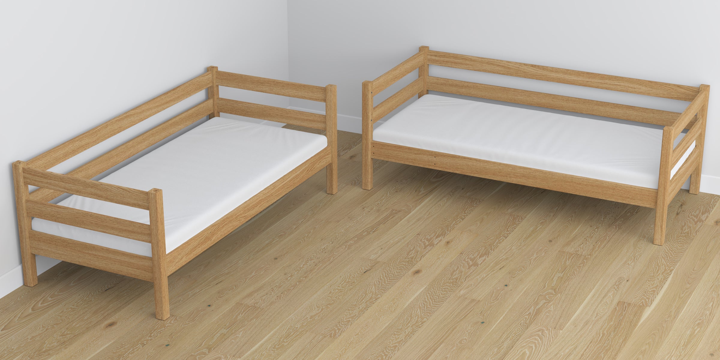 Sommier en pin Nizio Home – pour lits superposés et mezzanine