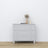 Commode 3S gris en bois – vue de côté, kompaktowa forme