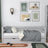 Sofa-lit gris z tiroir – rangement spacieux, en bois, Nizio