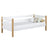 Sofa-lit en bois blanc-chêne – chambre d'enfant, style scandinave Nizio