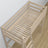 Lit mezzanine chêne blanchi en chêne – vue du dessus na chambre, Nizio