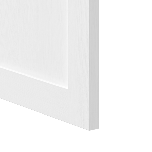 Façade de meuble en hêtre blanc