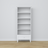 Wooden shelf 1S 80 Scandi white
