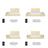 Lit double pin incolore z tiroir w chambre – décoration scandinave