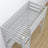 Lit mezzanine en bois gris – détails des assemblages et de l'échelle, Nizio Home