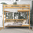 Lit superposé pin naturel – échelle i barrière ochronna en bois, Nizio Home