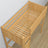 Natural Pine Wooden Loft Bed with Desk – Ladder and Joint Details