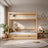 Oak bunk bed with drawer N03 oak natural
