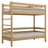 Oak bunk bed N03 oak natural