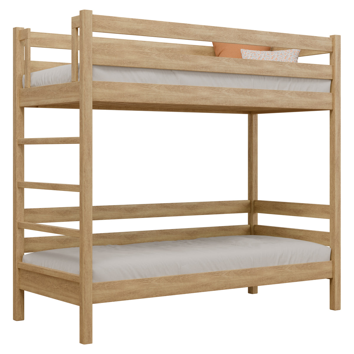 Oak bunk bed N03 oak natural