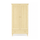 Pine wardrobe 2D1S Scandi clear pine
