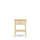 Table de chevet 1S N01 Scandi en pin pin incolore