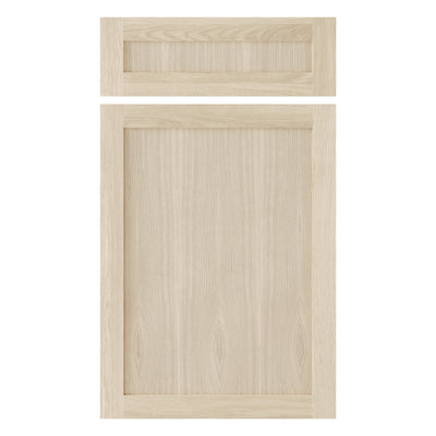 Bleached oak furniture front