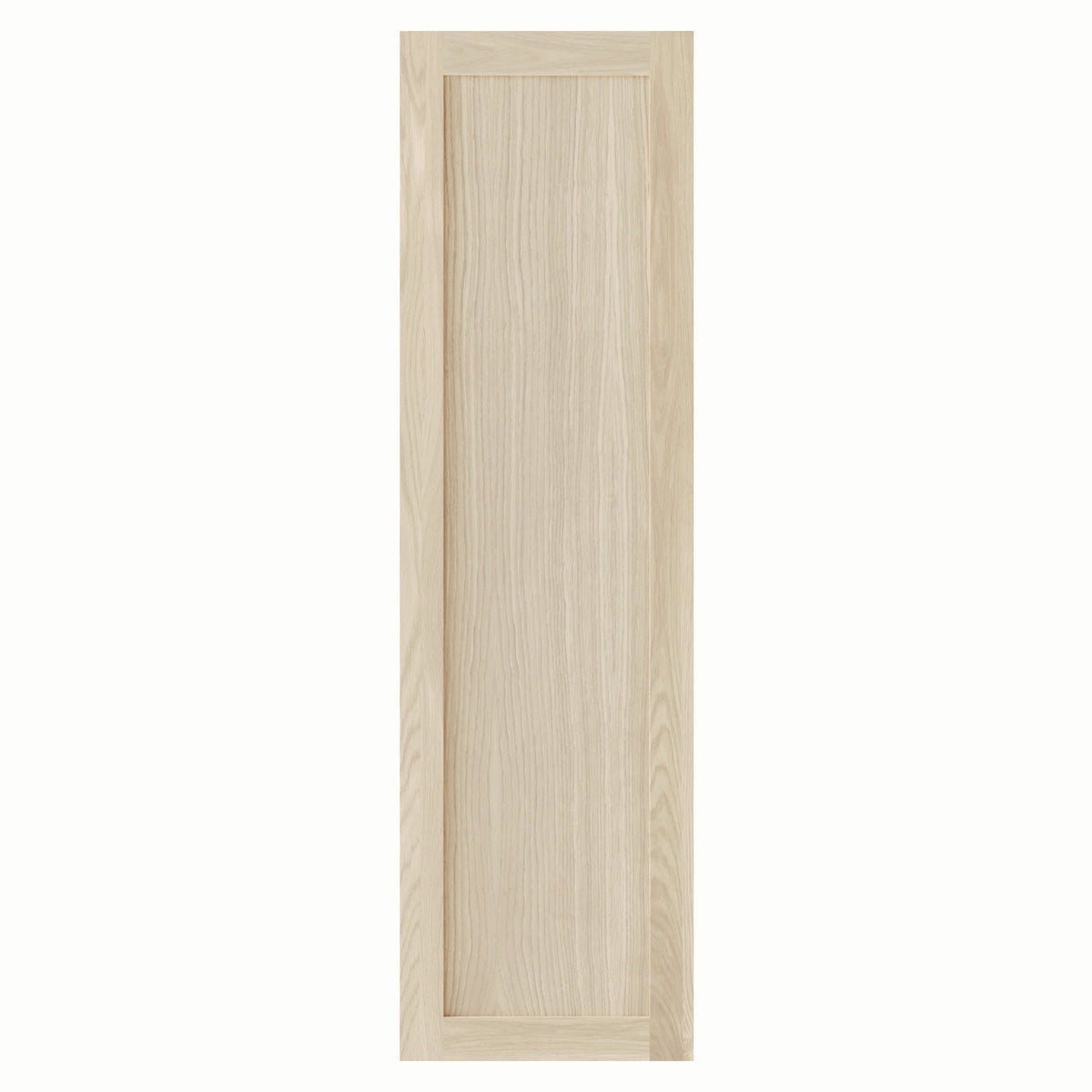 Façade de meuble en chêne blanchi