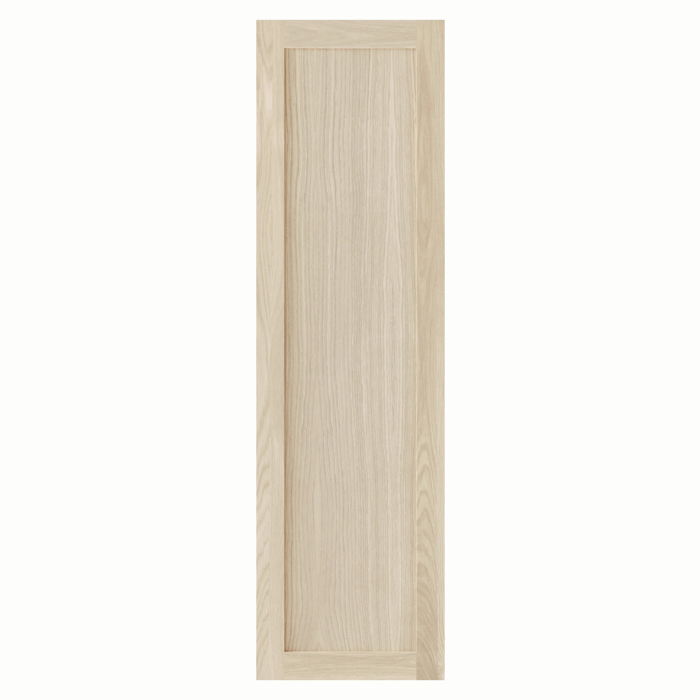 Façade de meuble en chêne blanchi