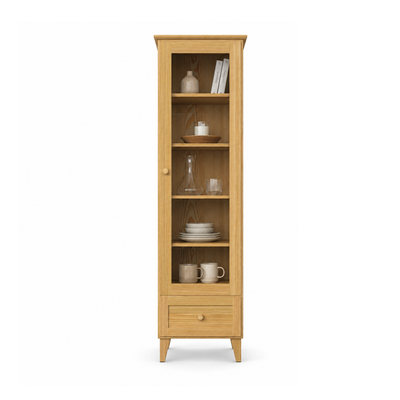 Vitrine 1S 57 Scandi en pin pin naturel